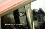IR Transmitters mounted on thte under side of the steering wheel.  Click on the Photo to enlarge.
